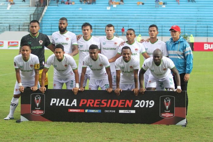 Pemain Kalteng Putra di Piala Presiden 2019