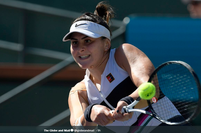 Petenis putri asal Kanada, Bianca Andreescu, kembali berhasil mengalahkan  Angelique Kerber (Jerman) dalam waktu kurang dari sepekan.