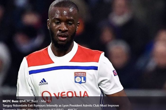 Gelandang Olympique Lyon, Tanguy Ndombele