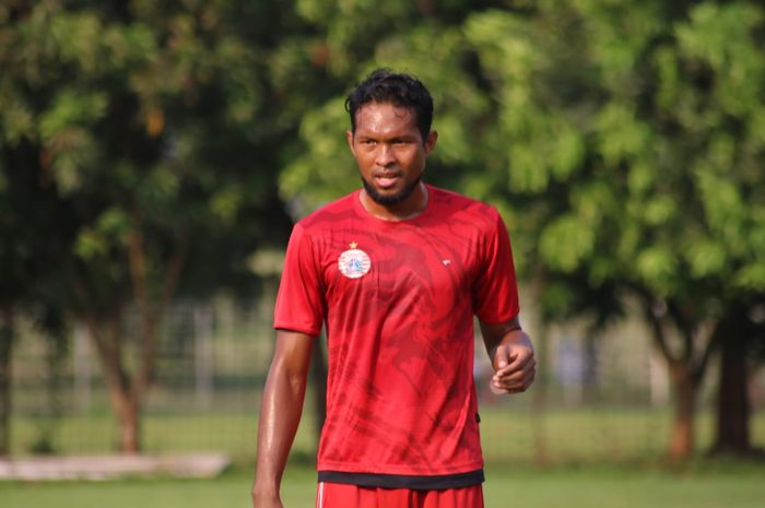 Abdul Abanda Rahman terlihat bergabung bersama Persija Jakarta 