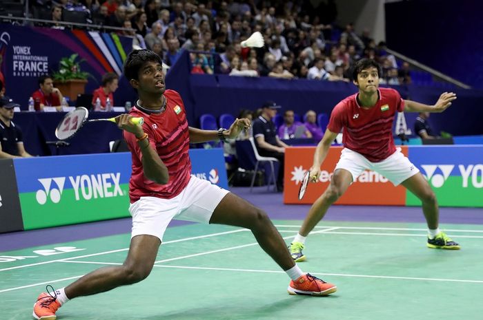 Pasangan ganda putra India, Satwiksairaj Rankireddy/Chirag Shetty, memutuskan mundur dari India Open 2019.