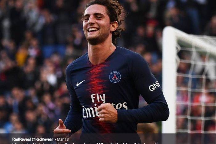 Pemain tengah Paris Saint-Germain, Adrien Rabiot