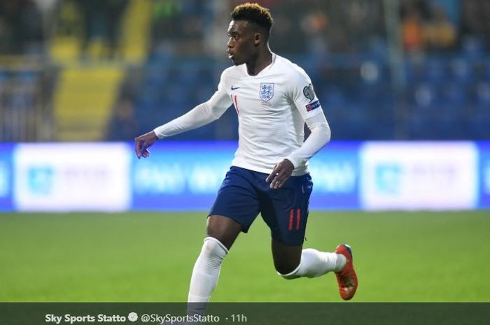 Winger timnas Inggris dan Chelsea, Callum Hudson-Odoi. 