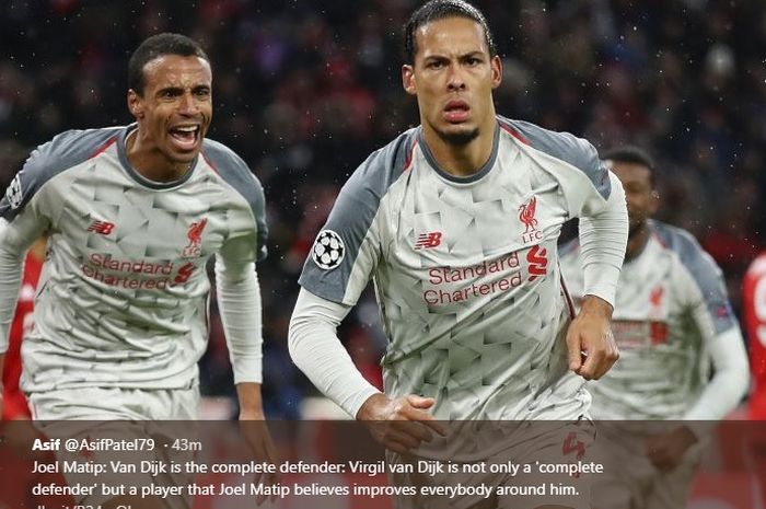 Joel Matip dan Virgil van Dijk