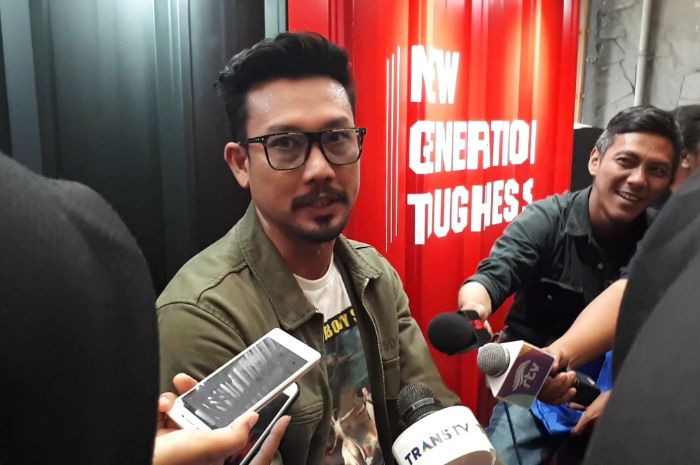 Denny Sumargo saat ditemui Grid.ID di kawasan Senopati, Jakarta Selatan, Rabu (4/4/2019).