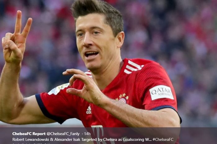 Striker Bayer Muenchen, Robert Lewandowski