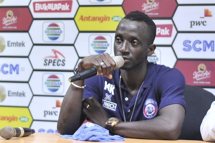 Gelandang Arema FC, Makan Konate.