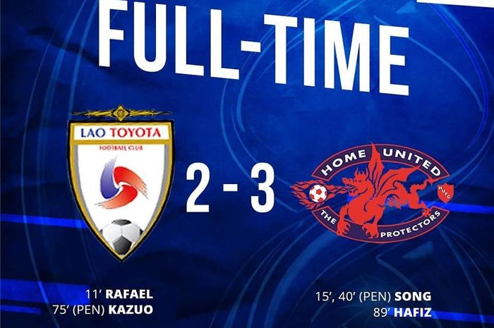 Lao Toyota vs Home United