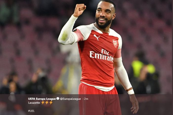 Penyerang Arsenal, Alexandre Lacazette