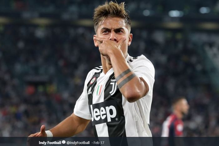 Penyerang Juventus, Paulo Dybala.