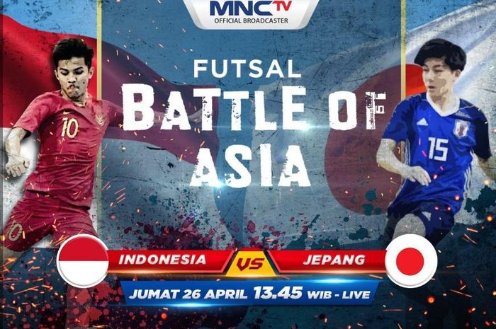 Timnas Futsal Indonesia U-20  Vs Timnas Futsal Jepang U-20