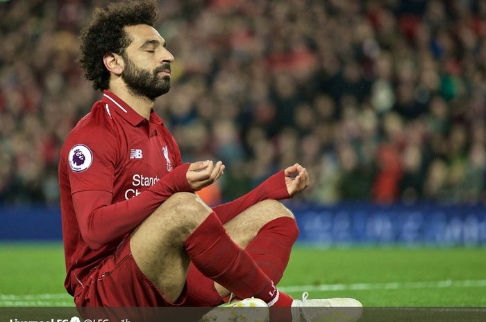 Penyerang sayap Liverpool, Mohamed Salah