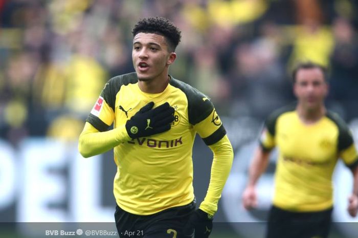 Winger Borussia Dortmund, Jadon Sancho.