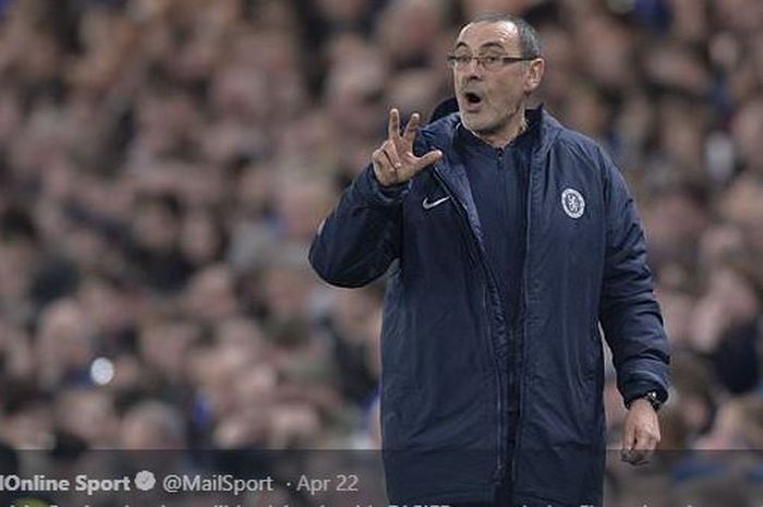 Pelatih Chelsea, Maurizio Sarri.