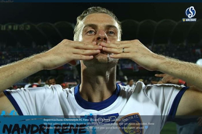 Rene Mihelic, dikaitkan dengan Persib Bandung setelah meninggalkan Delhi Dynamos.