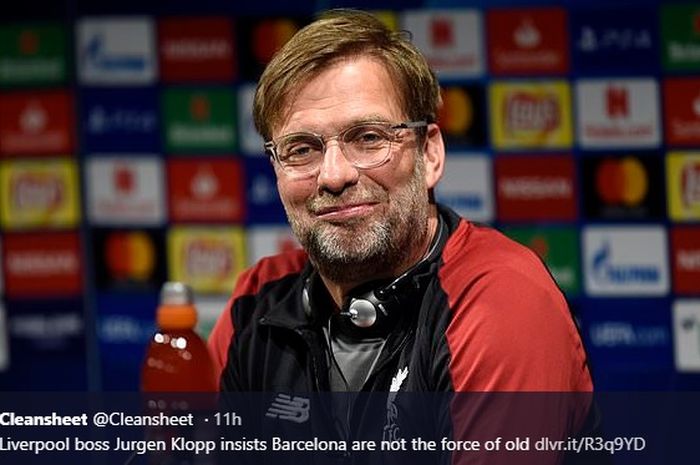 Manajer Liverpool, Juergen Klopp.