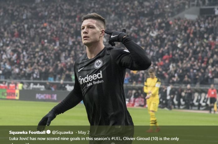 Striker Eintracht Frankfurt, Luka Jovic