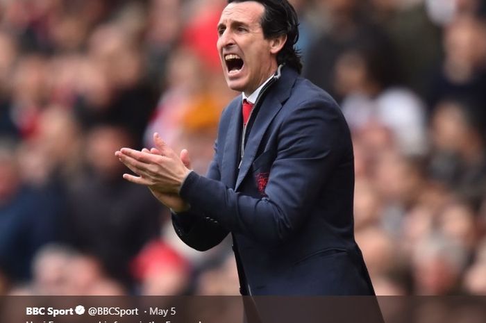 Pelatih Arsenal, Unai Emery