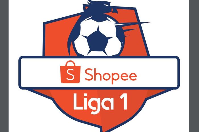 Logo Liga 1 2019 dengan sponsor baru, Shopee.