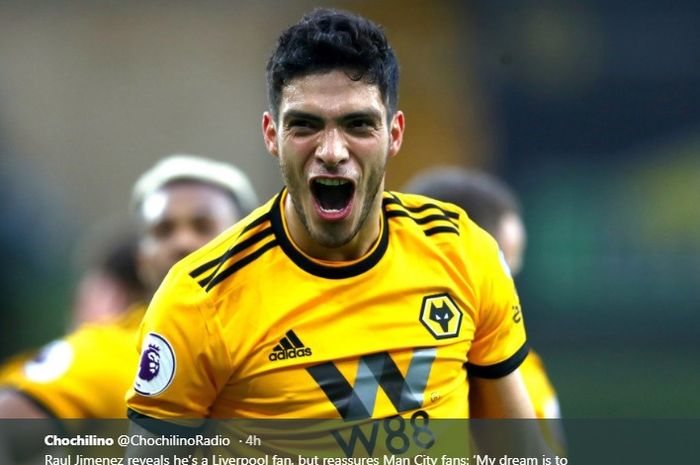 Striker Wolverhampton , Raul Jimenez