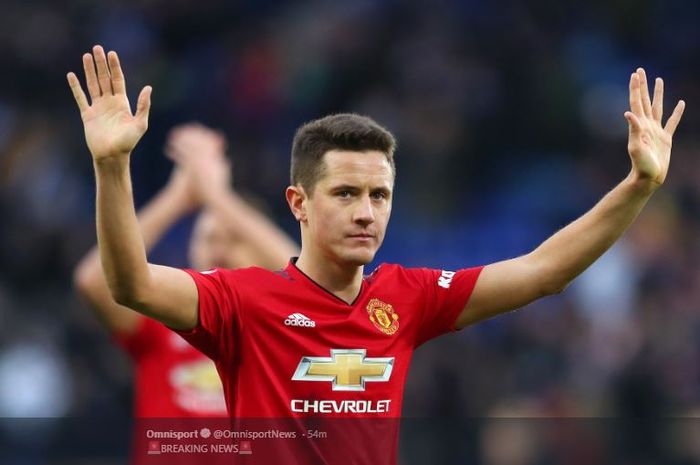 Gelandang asal Spanyol, Ander Herrera, saat masih mengenakan seragam Manchester United.