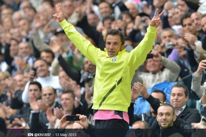 Penyerang legendaris Juventus, Alessandro Del Piero.