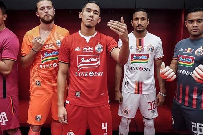 Jersey terbaru Persija Jakarta untuk Liga 1 2019