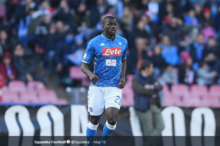 Bek tengah Napoli, Kalidou Koulibaly.