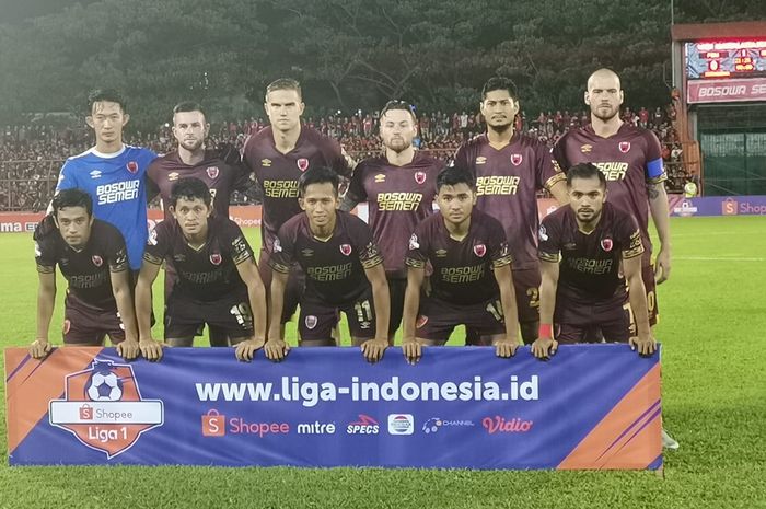 Starting XI PSM Makassar  saat menjamu Semen Padang di Liga 1 2019 pekan pertama, Senin (20/5/2019).