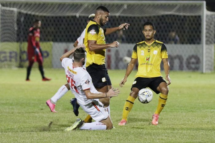 Laga Barito Putera Vs Persija di Stadion 17 Mei, Kota Banjarmasin pada Senin (20/5/2019).