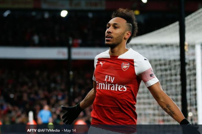 Striker Arsenal, Pierre-Emerick Aubameyang.