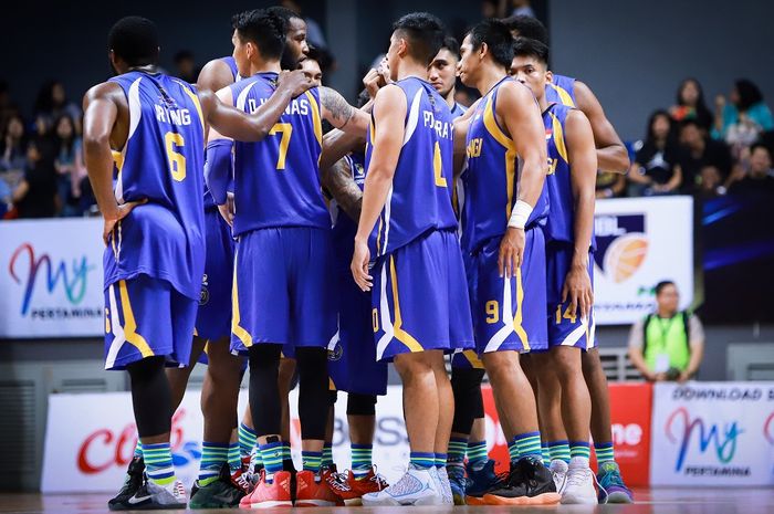 Tim Bogor Siliwangi bersiap menjalani pertandingan IBL musim 2018-2019.