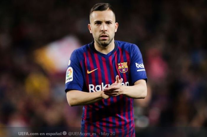 Bek kiri FC Barcelona, Jordi Alba.