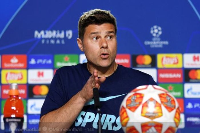 Pelatih Tottenham Hotspur, Mauricio Pochettino.