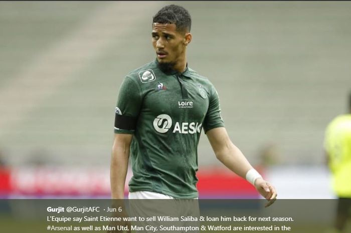 Bek Saint-Etienne, William Saliba.