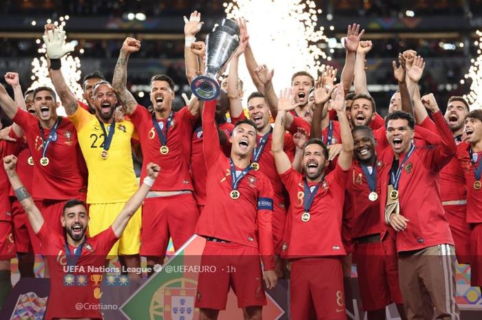 Timnas Portugal juara UEFA Nations League 2018-2019.