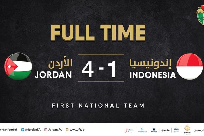 Yordania Vs Indonesia