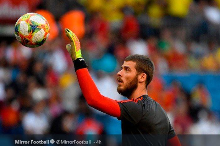 Kiper Manchester United dan timnas Spanyol, David De Gea.