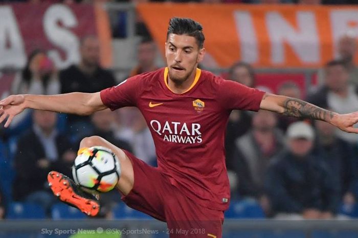 Gelandang AS Roma, Lorenzo Pellegrini, dikabarkan jadi incaran Arsenal pada bursa transfer musim panas 2019.