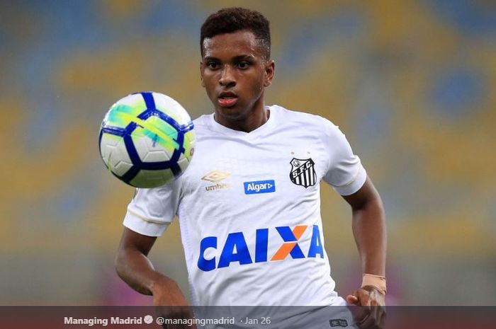 Winger anyar Real Madrid, Rodrygo Goes.