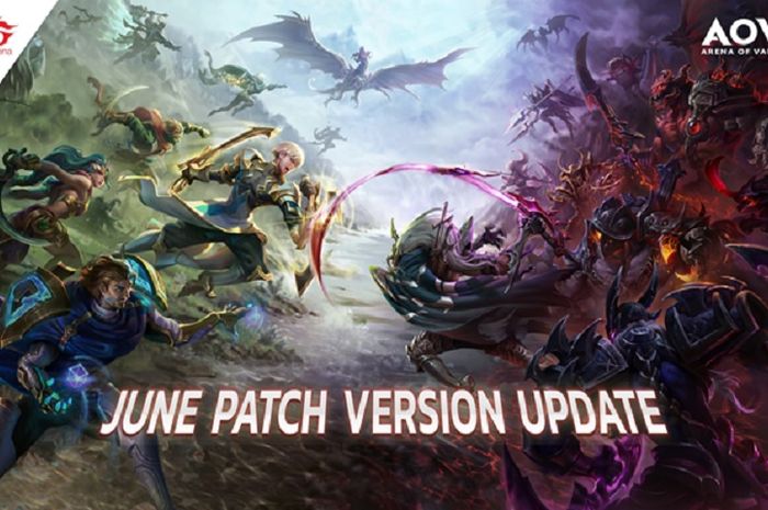 Garena AOV Indonesia menghadirkan beberapa fitur baru pada update Juni 2019.