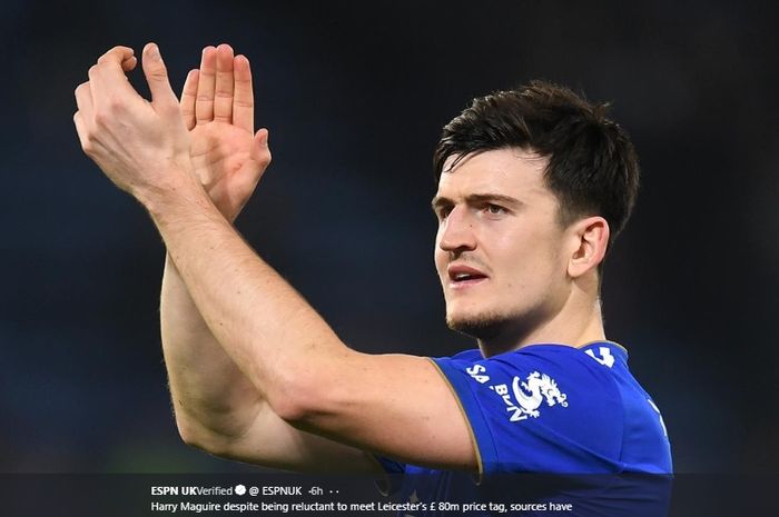 Bek tengah Leicester City, Harry Maguire