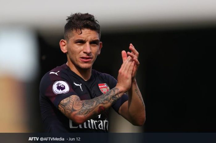 Gelandang Arsenal, Lucas Torreira.