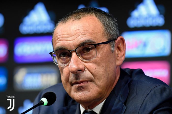 Pelatih Juventus, Maurizio Sarri.