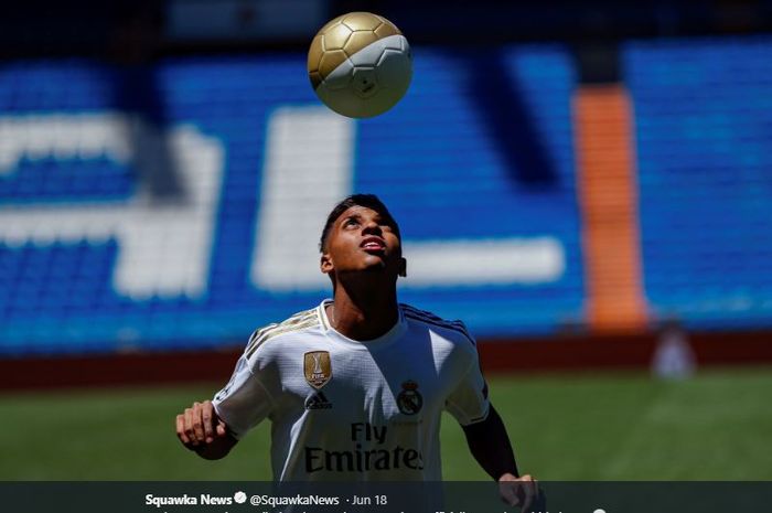 Sayap anyar Real Madrid, Rodrygo Goes, disebut-sebut sebagai Neymar Baru.