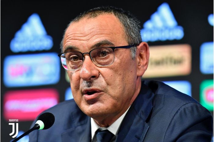 Pelatih Juventus, Maurizio Sarri.