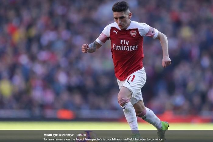 Gelandang Arsenal, Lucas Torreira