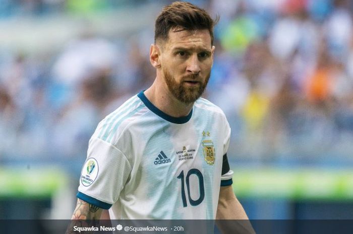 Megabintang timnas Argentina, Lionel Messi.