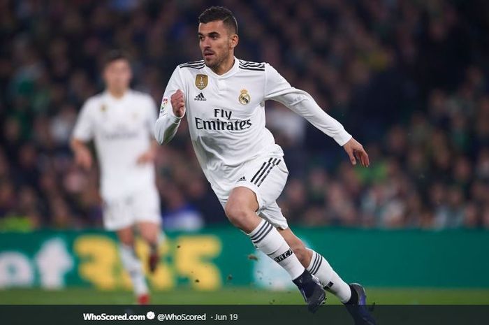 Gelandang Real Madrid, Dani Ceballos.