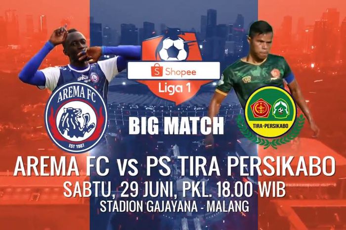 Jadwal pekan 6 Liga 1 2019, Sabtu (29/6/2019)